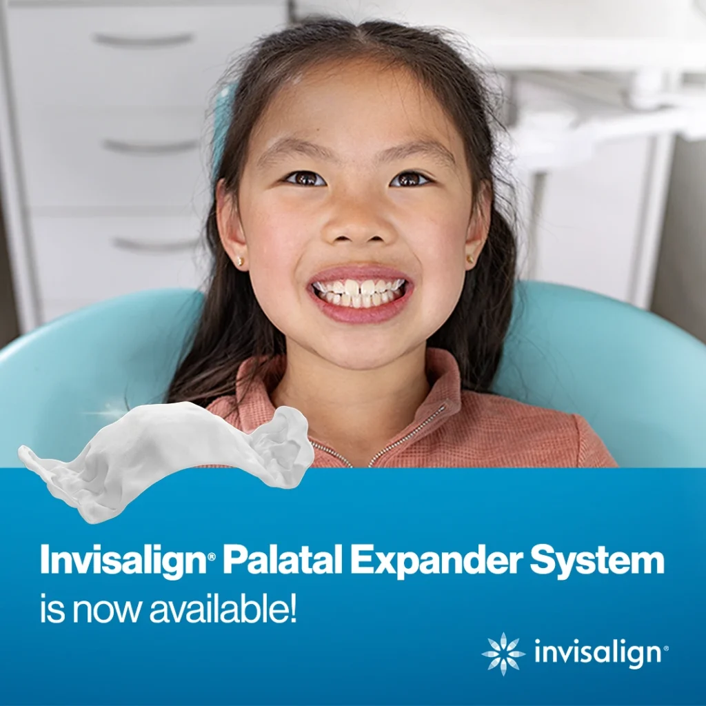 Invisalign for kids in Penang with palatal expanders